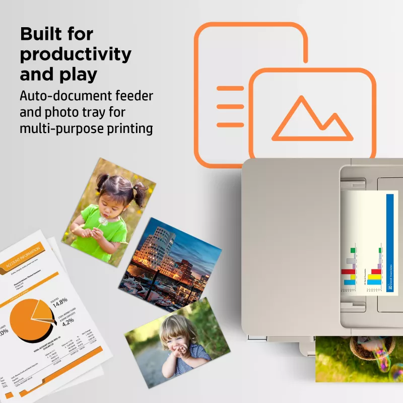 HP ENVY Inspire 7920e Wireless All-in-One Color Printer, Instant Ink; Copier, Scanner