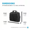 HP Renew Business 15.6-inch Laptop Bag, Messenger case, 39.6 cm (15.6 inch), 610 g