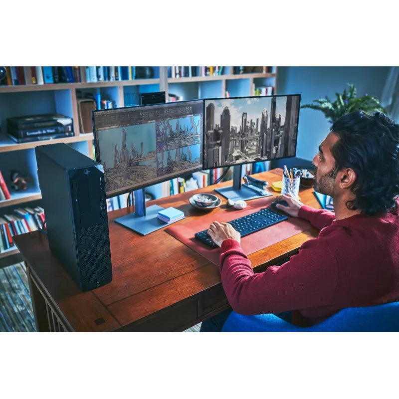 HP Z24q G3 QHD Display, 60.5 cm (23.8 inch), 2560 x 1440 pixels, Quad HD, LCD, 5 ms, Silver