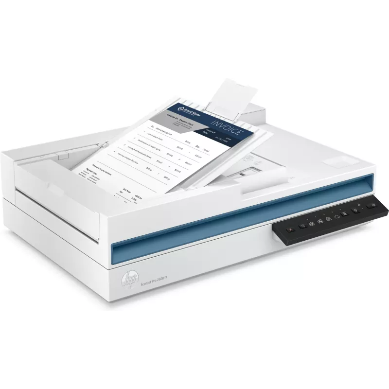 HP Scanjet Pro 2600 f1 Flatbed & ADF scanner 600 x 600 DPI A4 White
