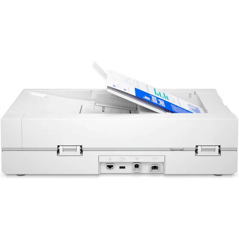 HP Scanjet Pro N4600 fnw1 Flatbed & ADF scanner 1200 x 1200 DPI A5 White