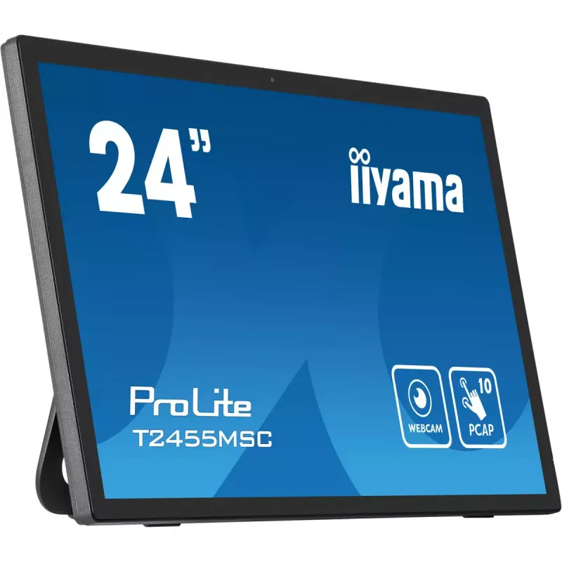 iiyama T2455MSC-B1 computer monitor 61 cm (24 inch) 1920 x 1080 pixels Full HD LED Touchscreen Black