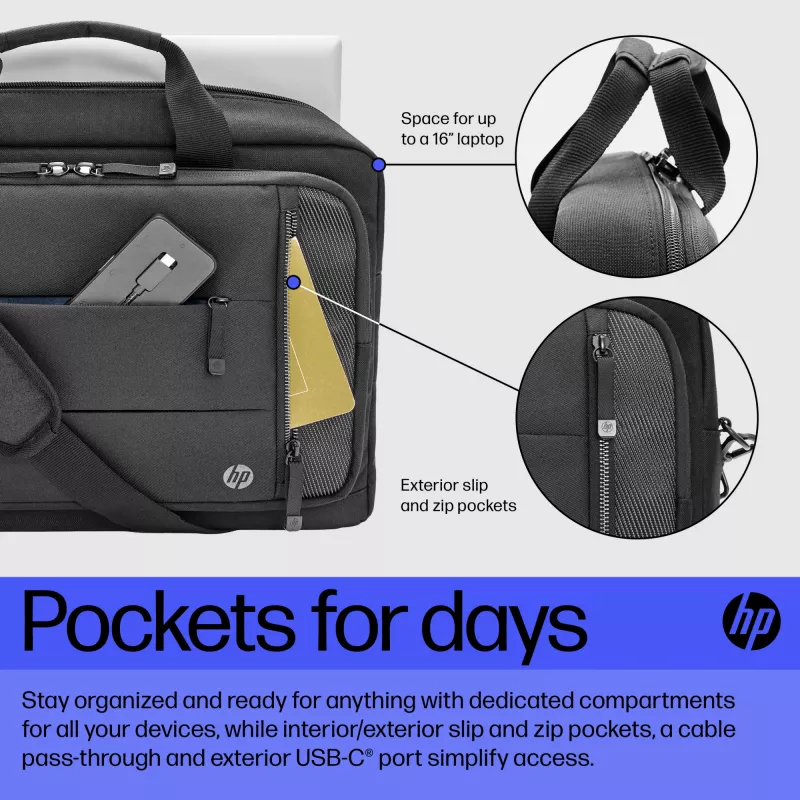 Messenger case HP Renew Executive 16-inch Laptop Bag 40.9 cm 860 g