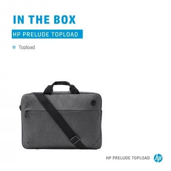 HP Prelude 15.6-inch Topload, Toploader bag, 39.6 cm (15.6 inch), 300 g