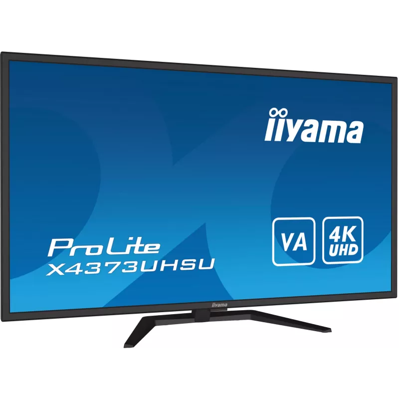 iiyama ProLite X4373UHSU-B1 computer monitor 108 cm (42.5 inch) 3840 x 2160 pixels 4K Ultra HD Black