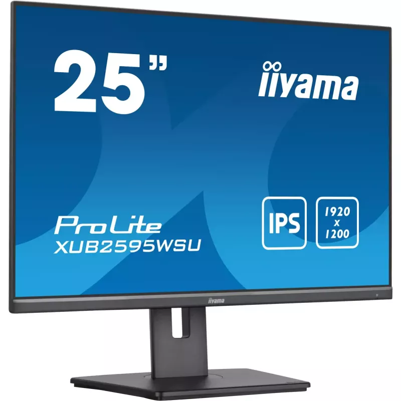 iiyama ProLite XUB2595WSU-B5 computer monitor 63.5 cm (25 inch) 1920 x 1200 pixels WUXGA LED Black
