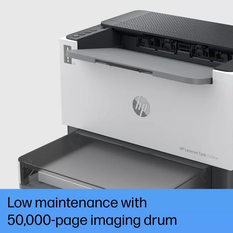 HP LaserJet Tank 1504w Printer, Laser, 600 x 600 DPI, A4, 22 ppm, Duplex printing, Network ready