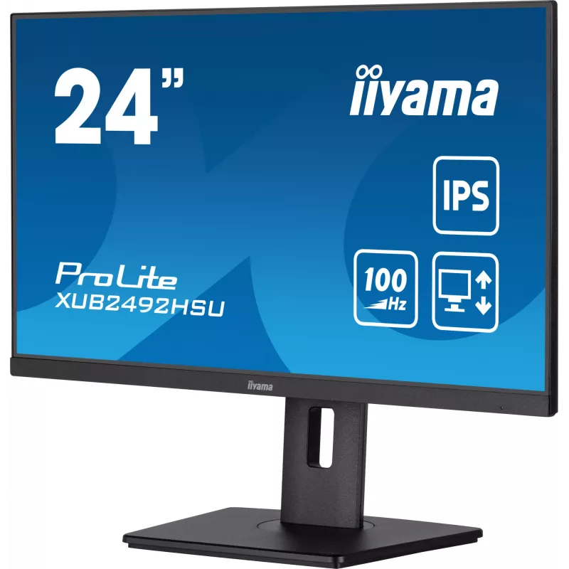 iiyama XUB2492HSU-B6 computer monitor 60.5 cm (23.8 inch) 1920 x 1080 pixels Full HD LED Black