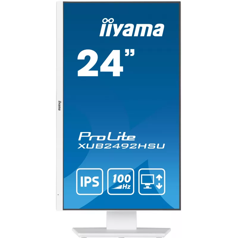 iiyama XUB2492HSU-W6 computer monitor 60.5 cm (23.8 inch) 1920 x 1080 pixels Full HD LED White