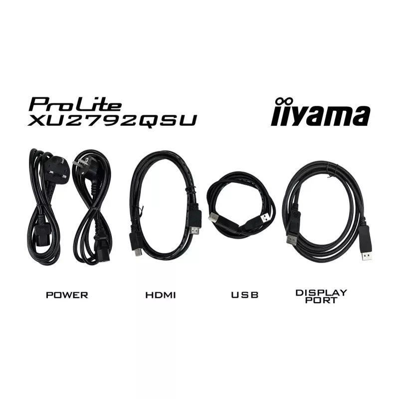iiyama ProLite computer monitor 68.6 cm (27 inch) 2560 x 1440 pixels Quad HD LED Black