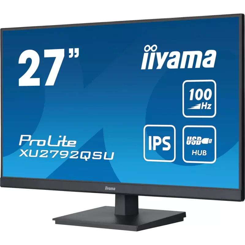 iiyama ProLite computer monitor 68.6 cm (27 inch) 2560 x 1440 pixels Quad HD LED Black