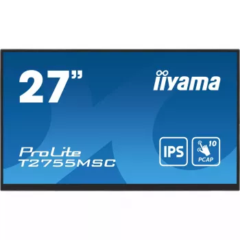 iiyama ProLite T2755MSC-B1 computer monitor 68.6 cm (27 inch) 1920 x 1080 pixels Full HD LED Touchscreen Tabletop Black