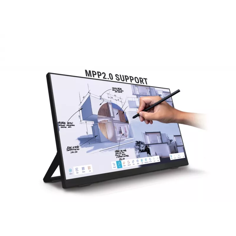 iiyama ProLite T2255MSC-B1 computer monitor 54.6 cm (21.5 inch) 1920 x 1080 pixels Full HD LCD Touchscreen Black