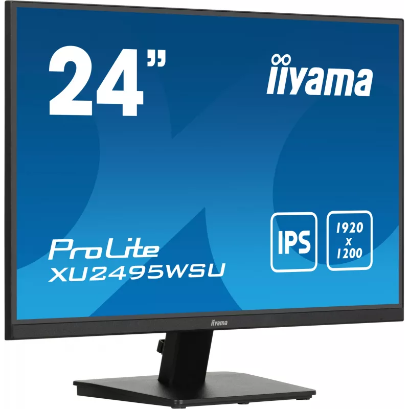 iiyama ProLite XU2495WSU-B7 computer monitor 61 cm (24 inch) 1920 x 1200 pixels WUXGA LED Black