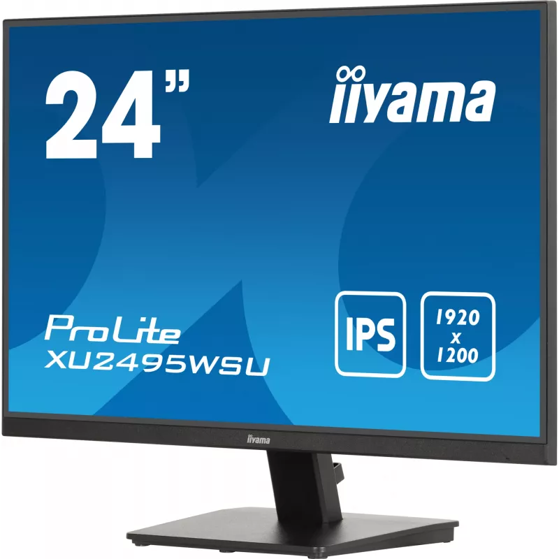 iiyama ProLite XU2495WSU-B7 computer monitor 61 cm (24 inch) 1920 x 1200 pixels WUXGA LED Black