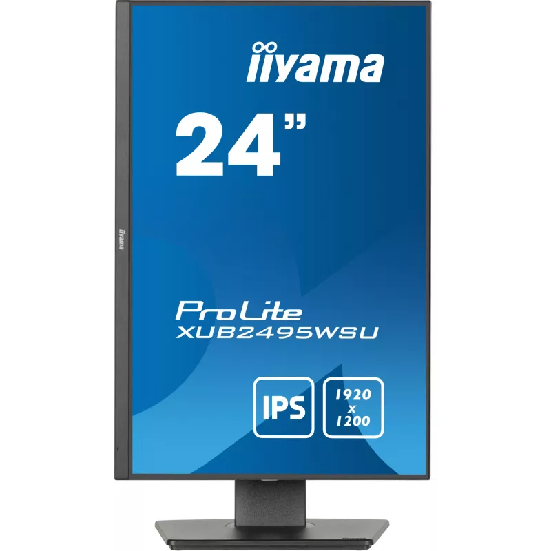 iiyama ProLite XUB2495WSU-B7 computer monitor 61.2 cm (24.1 inch) 1920 x 1200 pixels WUXGA LED Black