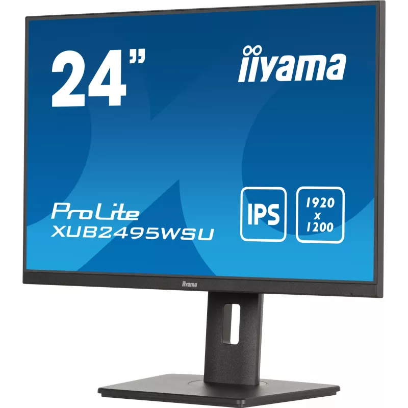 iiyama ProLite XUB2495WSU-B7 computer monitor 61.2 cm (24.1 inch) 1920 x 1200 pixels WUXGA LED Black
