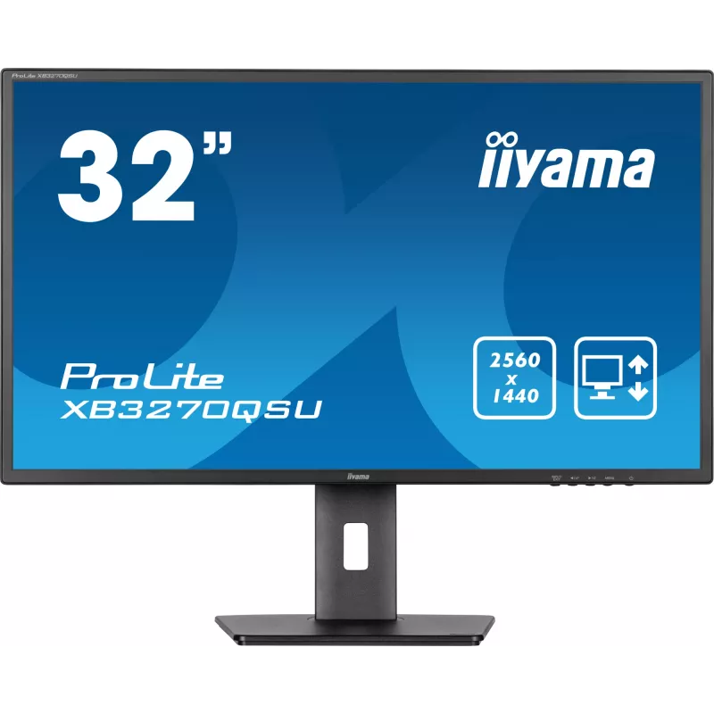 iiyama ProLite XB3270QSU-B1 computer monitor 80 cm (31.5 inch) 2560 x 1440 pixels Quad HD LED Black