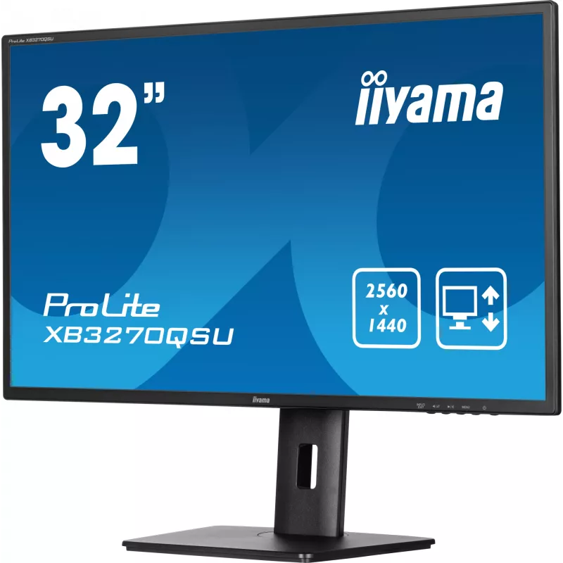 iiyama ProLite XB3270QSU-B1 computer monitor 80 cm (31.5 inch) 2560 x 1440 pixels Quad HD LED Black