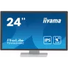 iiyama ProLite T2452MSC-W1 computer monitor 61 cm (24 inch) 1920 x 1080 pixels Full HD LCD Touchscreen Multi-user White