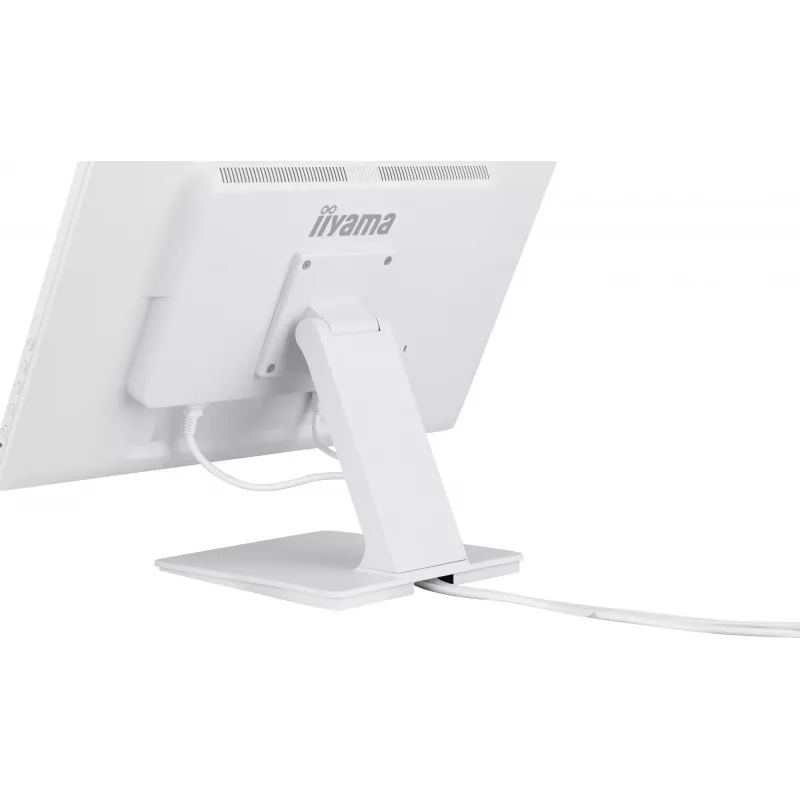 iiyama ProLite T2452MSC-W1 computer monitor 61 cm (24 inch) 1920 x 1080 pixels Full HD LCD Touchscreen Multi-user White