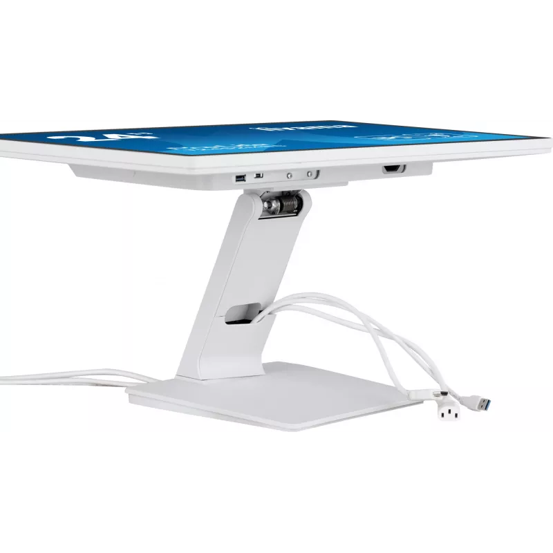 iiyama ProLite T2452MSC-W1 computer monitor 61 cm (24 inch) 1920 x 1080 pixels Full HD LCD Touchscreen Multi-user White
