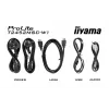 iiyama ProLite T2452MSC-W1 computer monitor 61 cm (24 inch) 1920 x 1080 pixels Full HD LCD Touchscreen Multi-user White