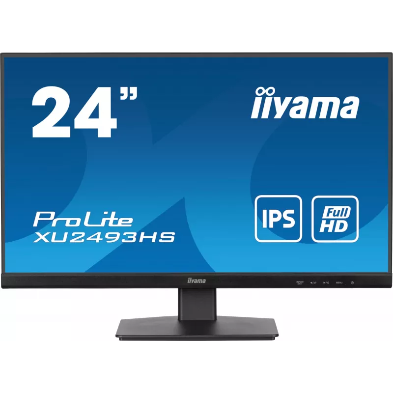 iiyama ProLite XU2493HS-B6 computer monitor 60.5 cm (23.8 inch) 1920 x 1080 pixels Full HD LED Black