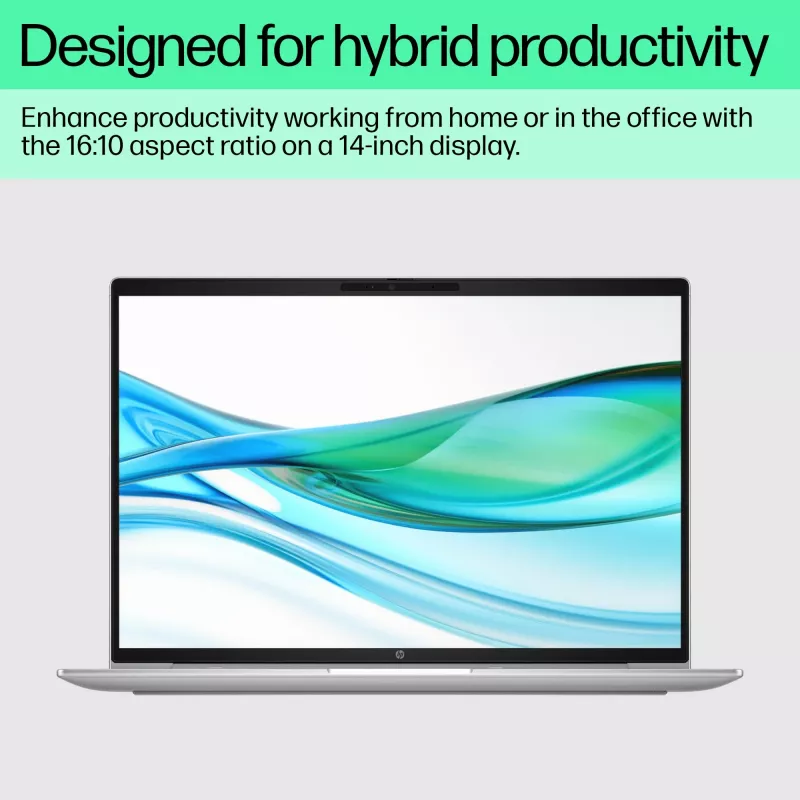 HP ProBook 460 G11 Intel Core Ultra 5 125U Laptop 40.6 cm (16 inch) WUXGA 16 GB DDR5-SDRAM 512 GB SSD Wi-Fi 6E (802.11ax) Windows 11 Pro AI PC Silver