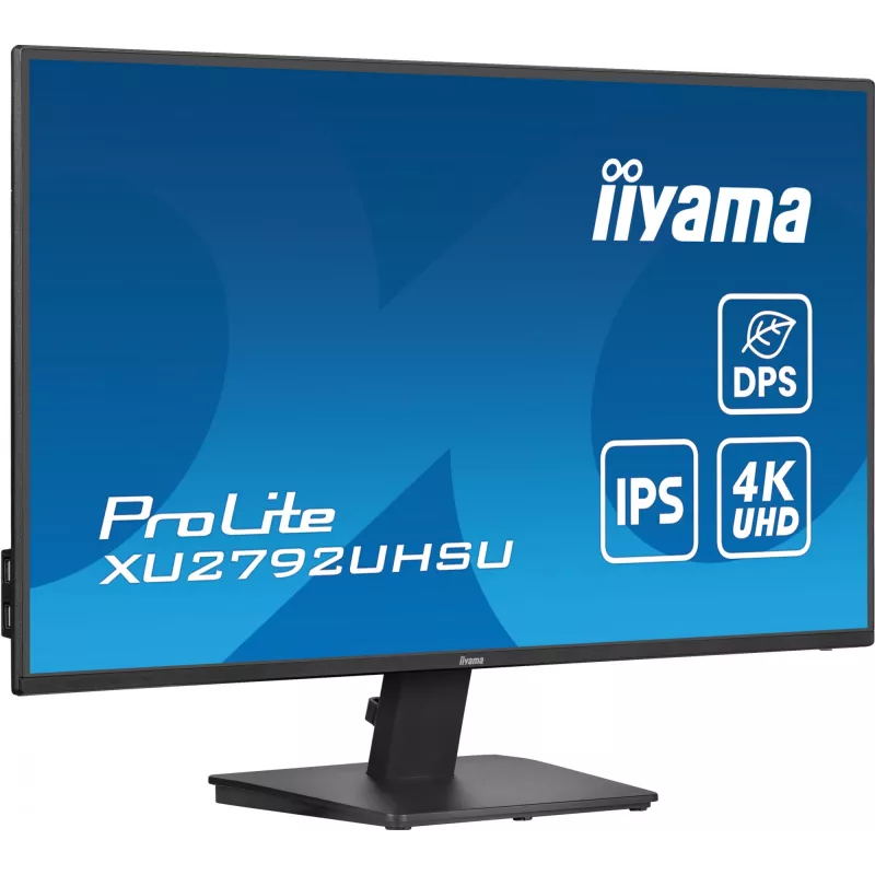 iiyama ProLite XU2792UHSU-B6 computer monitor 68.6 cm (27 inch) 3840 x 2160 pixels 4K Ultra HD LED Black
