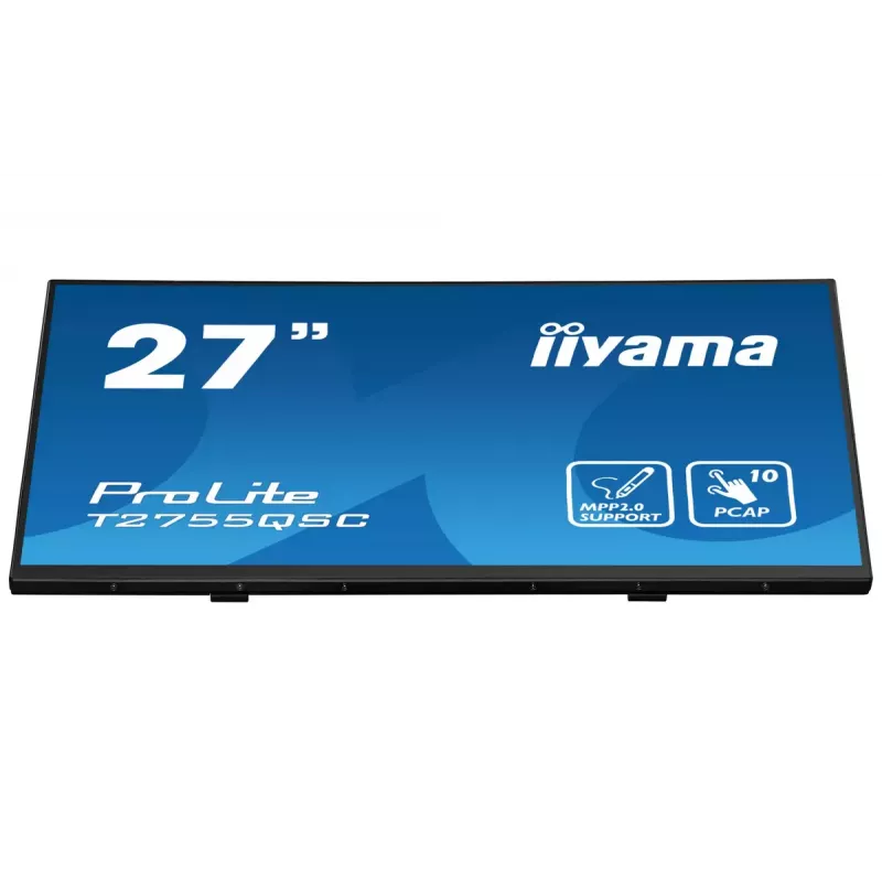 iiyama ProLite T2755QSC-B1 computer monitor 68.6 cm (27 inch) 2560 x 1440 pixels Quad HD LCD Touchscreen Black