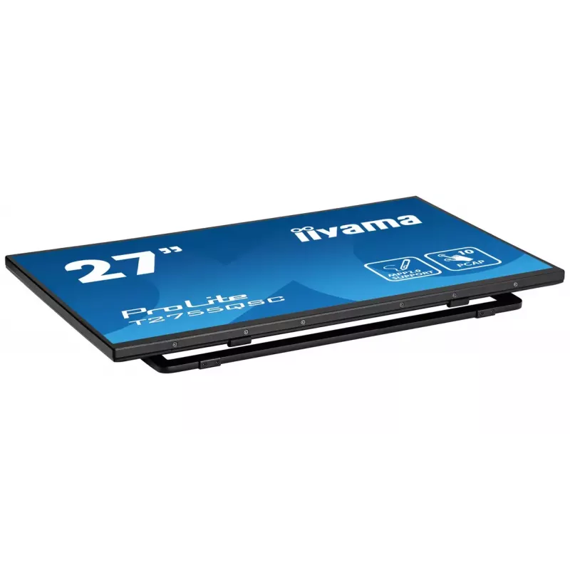 iiyama ProLite T2755QSC-B1 computer monitor 68.6 cm (27 inch) 2560 x 1440 pixels Quad HD LCD Touchscreen Black