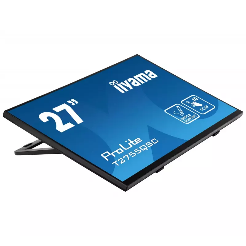 iiyama ProLite T2755QSC-B1 computer monitor 68.6 cm (27 inch) 2560 x 1440 pixels Quad HD LCD Touchscreen Black