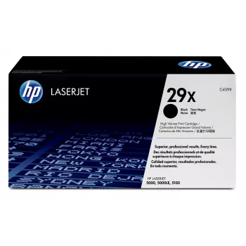 HP 29X High Yield Black Original LaserJet toner cartridge 1 pc(s)