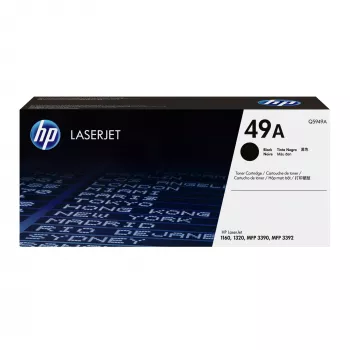 HP 49A Black Original LaserJet Toner Cartridge, 2500 pages, Black, 1 pc(s)
