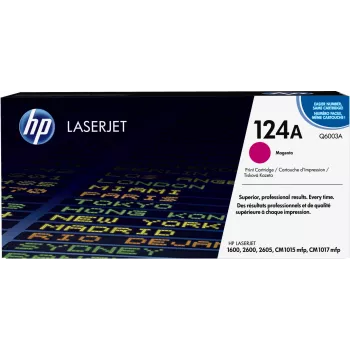 HP 124A Magenta Original LaserJet Toner Cartridge, 2000 pages, Magenta, 1 pc(s)