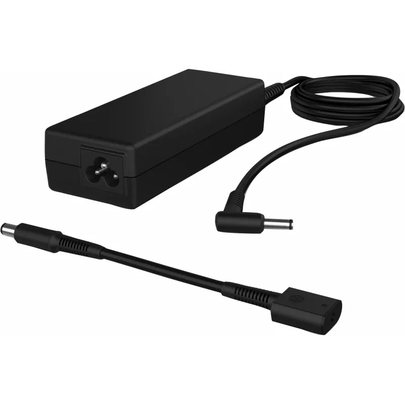 HP 90W Smart AC Adapter, Laptop, Indoor, 90 W, Business, Black, 0 - 35 °C
