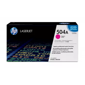 HP 504A Magenta Original LaserJet Toner Cartridge, 7000 pages, Magenta, 1 pc(s)
