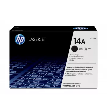 HP 14A Black Original LaserJet Toner Cartridge, 10000 pages, Black, 1 pc(s)