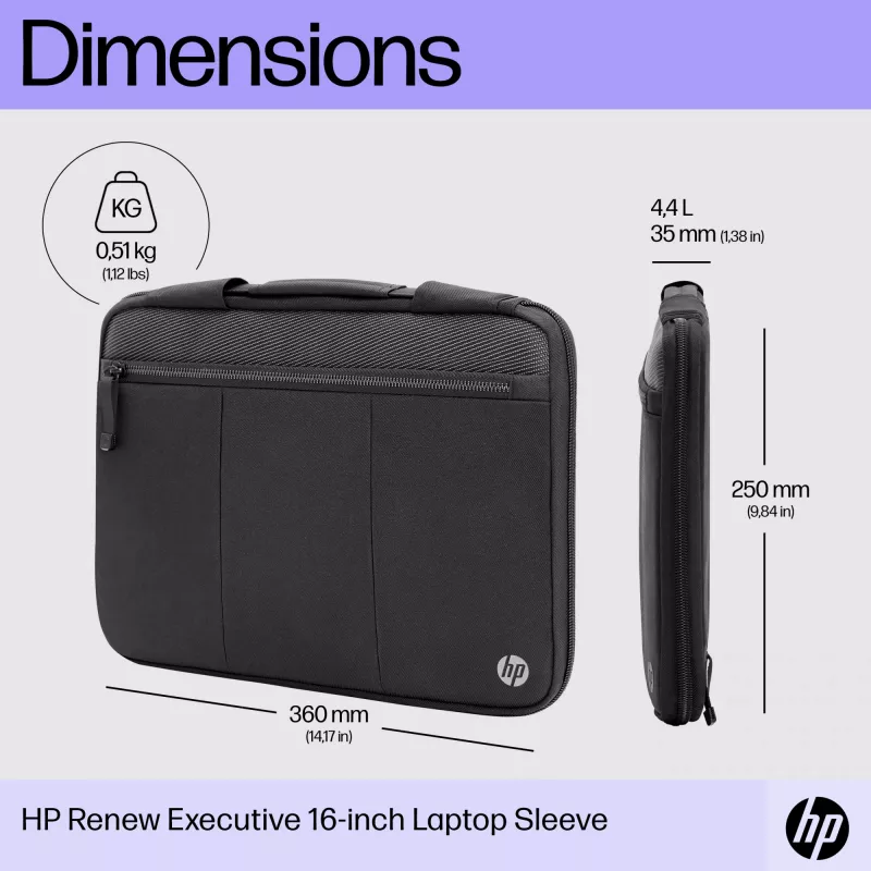 Laptop Sleeve HP Renew Executive 14-inch Cover 35.8 cm Monochromatic