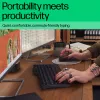 HP 475 Dual-Mode Wireless Keyboard, Full-size (100%), Wireless, RF Wireless + Bluetooth, Membrane, Black