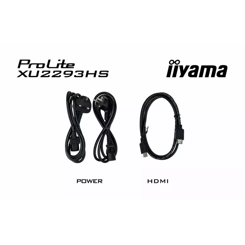 iiyama ProLite XU2293HS-B6 computer monitor 54.6 cm (21.5 inch) 1920 x 1080 pixels Full HD LED Black