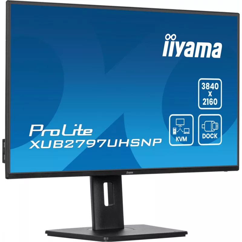iiyama ProLite XUB2797UHSNP-B1 computer monitor 68.6 cm (27 inch) 3840 x 2160 pixels 4K Ultra HD LED Black