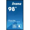Digital signage flat panel iiyama LH9875UHS-B2AG 97.5 inch LED 4K Ultra HD 3840 x 2160