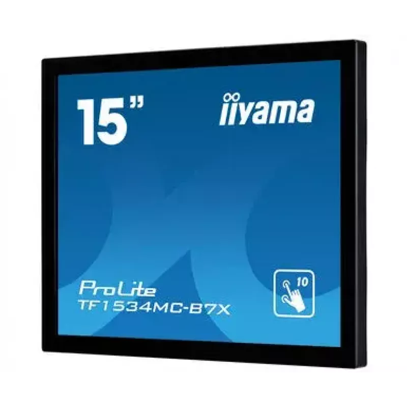 iiyama TF1534MC-B7X computer monitor 38.1 cm (15 inch) 1024 x 768 pixels XGA LED Touchscreen Multi-user Black