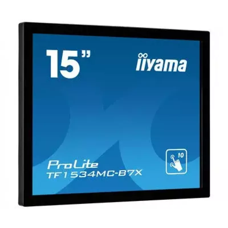 iiyama TF1534MC-B7X computer monitor 38.1 cm (15 inch) 1024 x 768 pixels XGA LED Touchscreen Multi-user Black