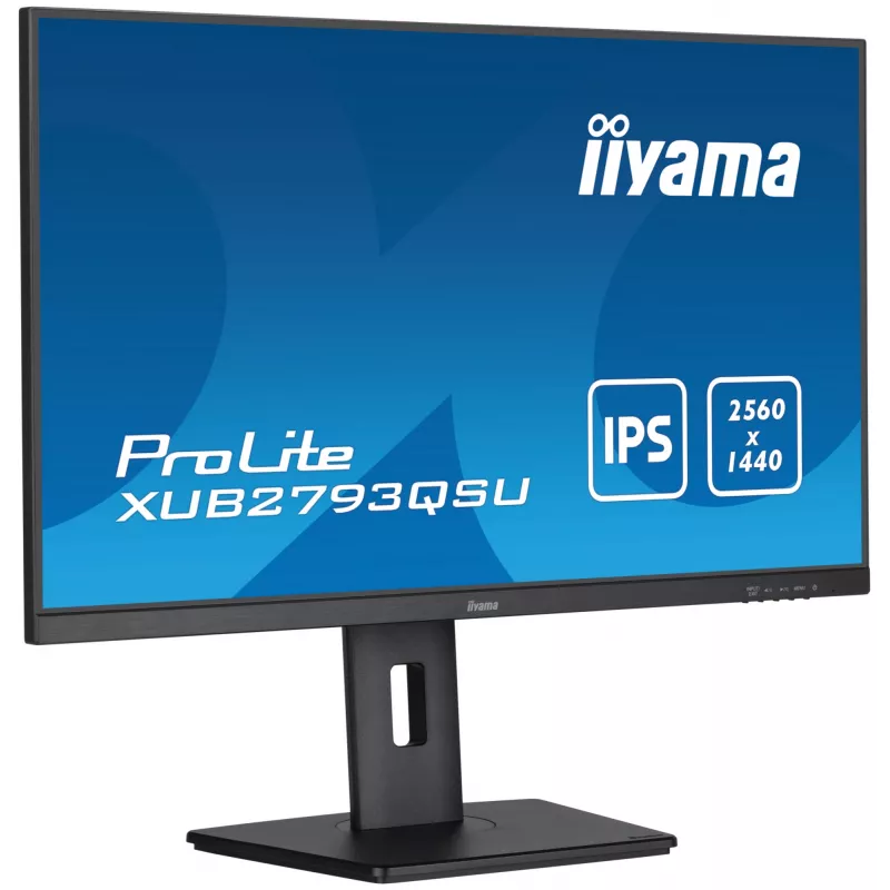 iiyama XUB2793QSU-B7 computer monitor 68.6 cm (27 inch) 2560 x 1440 pixels Quad HD LED Black