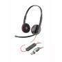 HP Poly Blackwire 3210 Monaural USB-C Black Headset +USB-C/A Adapter (Bulk)