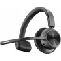 HP Poly Voyager 4310 USB-A Headset +BT700 dongle, Wireless, Office/Call center, 20 - 20000 Hz, 122 g, Headset, Black