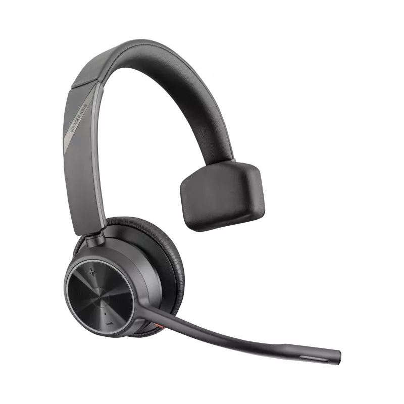 HP Poly Voyager 4310 USB-C Headset +BT700 dongle, Wireless, Office/Call center, 20 - 20000 Hz, 122 g, Headset, Black